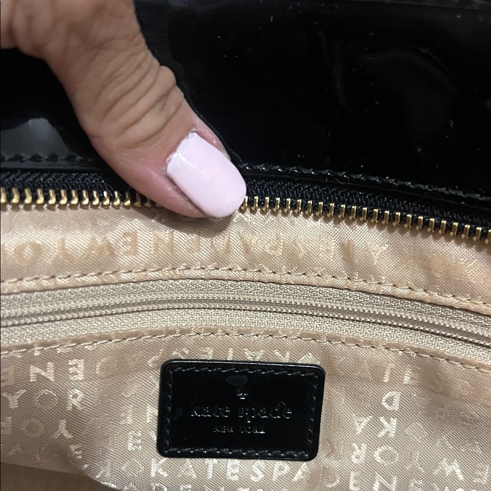 Kate Spade Harmony Metro Black Tote EUC retail $179 - Picture 8 of 9
